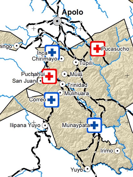 Mapa Salud Pueblo LECO de Apolo