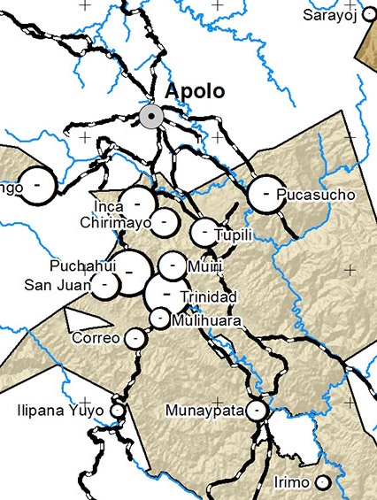 Mapa Pecuario Pueblo LECO de Apolo