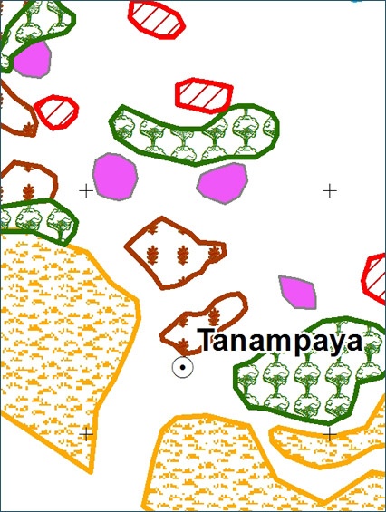 Mapa Comunal  - Comunidad Tanampaya